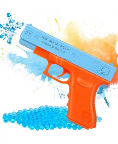 Manual Splatter Ball Gun Gel Splatter Ball Blaster Without Charge Splat Blaster Toy Pistol Suitable for Backyard Games Gift f...