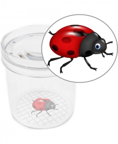 8 Pieces Bug Viewer Critter Insect Cage Magnifying Insect Box Bug Magnifier Container Bug Catcher Cage Science Nature Explora...