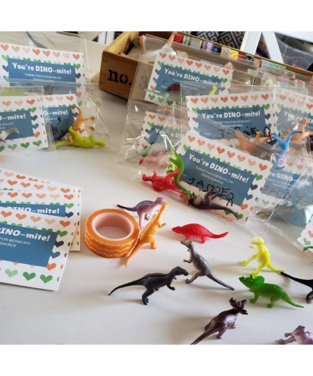 168 Pcs Mini Dinosaur Figure Toys - Realistic Plastic Dino Bulk Set for Kids Child Toddler Pinata Goody Bag Filler Birthday P...