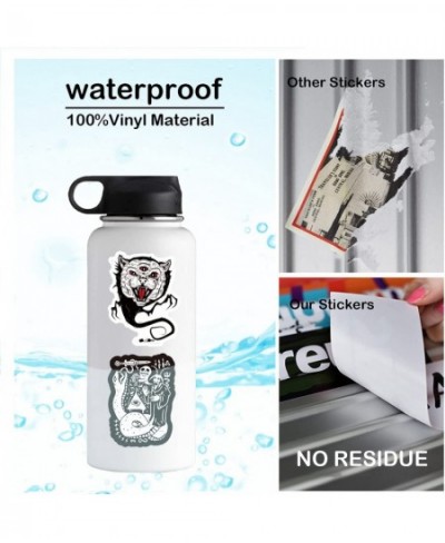 50pcs Gothic Punk Stickers Cool Horror Stickers for Teens Adults Waterproof Demon Stickers Decals for Water Bottle Hydroflask...