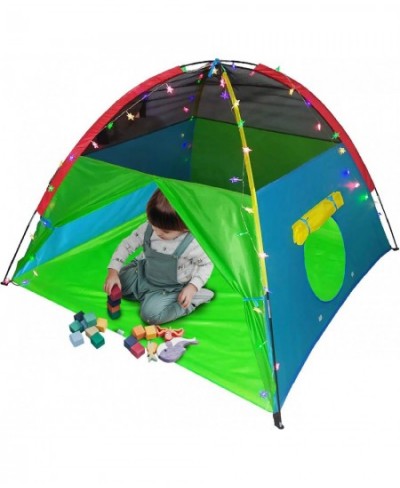 Large Kids Play Tent with Star Lights & Carrying Case for Boys & Girls Indoor & Outdoor 58"x58"x43 $44.81 - Kids' Play Tents ...