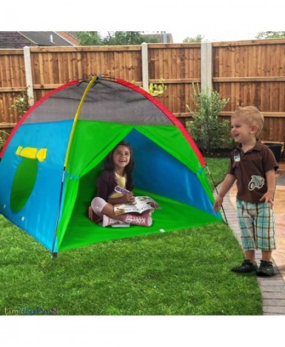 Large Kids Play Tent with Star Lights & Carrying Case for Boys & Girls Indoor & Outdoor 58"x58"x43 $44.81 - Kids' Play Tents ...