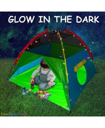 Large Kids Play Tent with Star Lights & Carrying Case for Boys & Girls Indoor & Outdoor 58"x58"x43 $44.81 - Kids' Play Tents ...