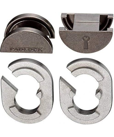 Padlock Hanayama Cast Metal Brain Teaser Puzzle (Level 5) Puzzles For Kids & Adults Ages 12 & Up Green $18.24 - Brain Teaser ...