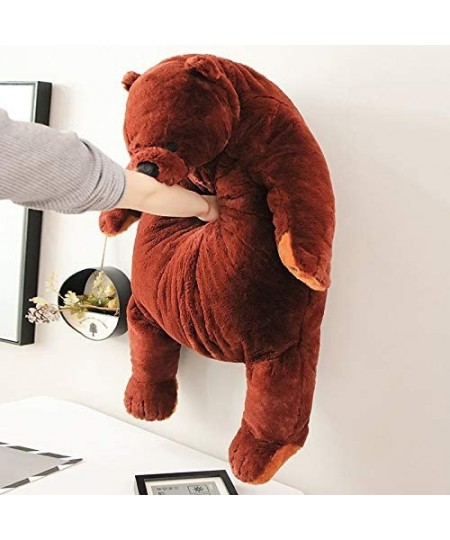 Djungelskog Bear Giant Simulation Bear Toy Stuffed Animal Plush Dol l Huge Cuddly Brown Teddy Bear for Home Decoration Valent...