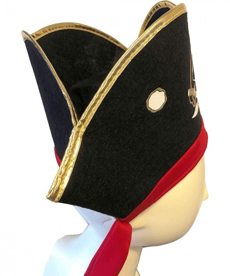 18104LT Captain Cross Pirate Hat for Kids | Part of A Kid's Costume Line $29.51 - Kids' Party Hats