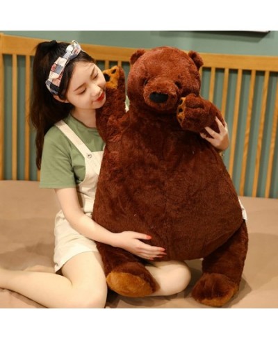 Djungelskog Bear Giant Simulation Bear Toy Stuffed Animal Plush Dol l Huge Cuddly Brown Teddy Bear for Home Decoration Valent...