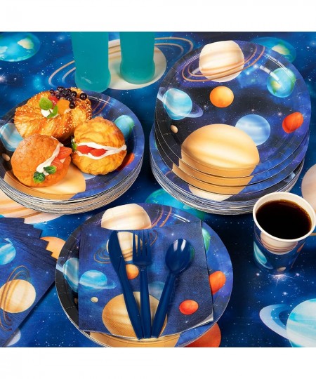 80 Count Space Plates 9 inch Paper Plates for Outer Space Birthday Party Supplies Heavy Duty and Disposable $32.31 - Kids' Pa...