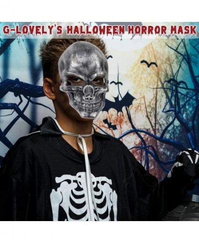 Scary Halloween Mask Creepy Halloween Mask Head Skull Mask Scary Decoration Mask $35.41 - Kids' Dress-Up Accessories