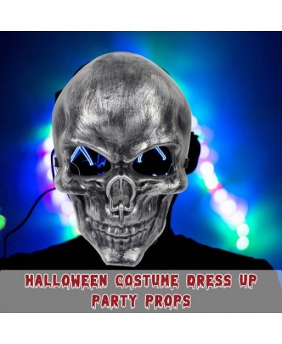 Scary Halloween Mask Creepy Halloween Mask Head Skull Mask Scary Decoration Mask $35.41 - Kids' Dress-Up Accessories