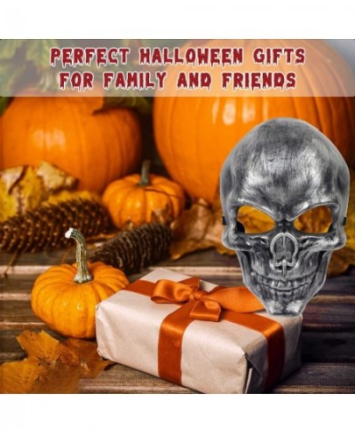 Scary Halloween Mask Creepy Halloween Mask Head Skull Mask Scary Decoration Mask $35.41 - Kids' Dress-Up Accessories