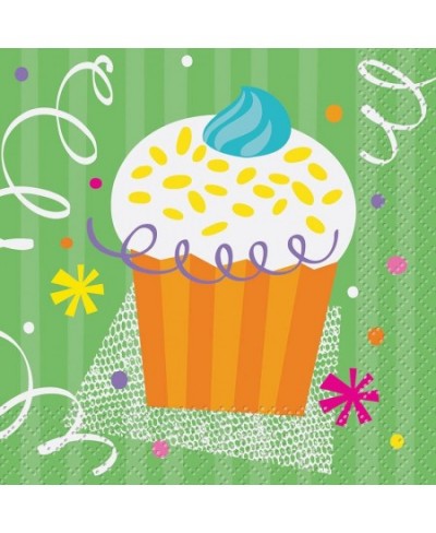 Cupcake Party Beverage Napkins 16ct $14.70 - Kids' Party Tableware