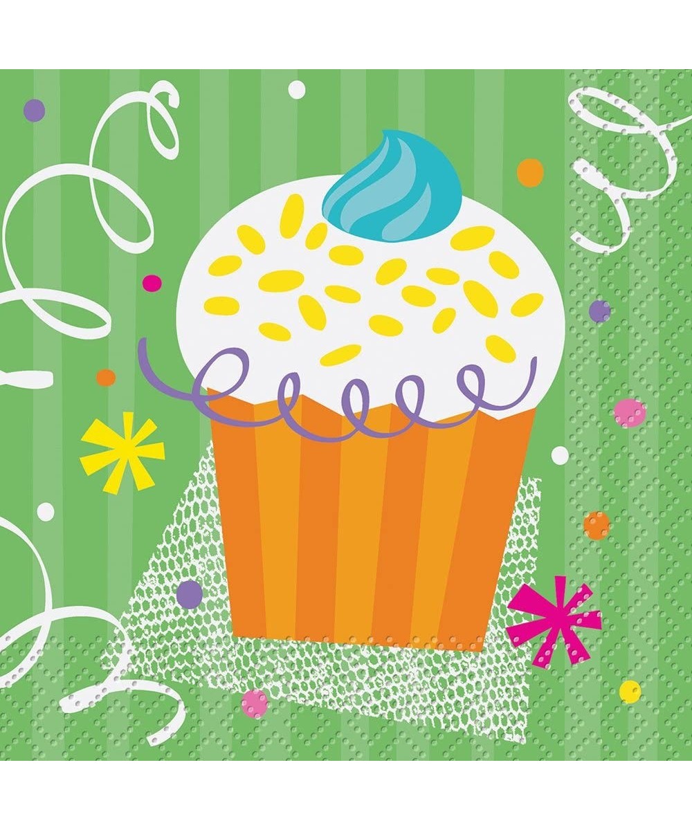 Cupcake Party Beverage Napkins 16ct $14.70 - Kids' Party Tableware