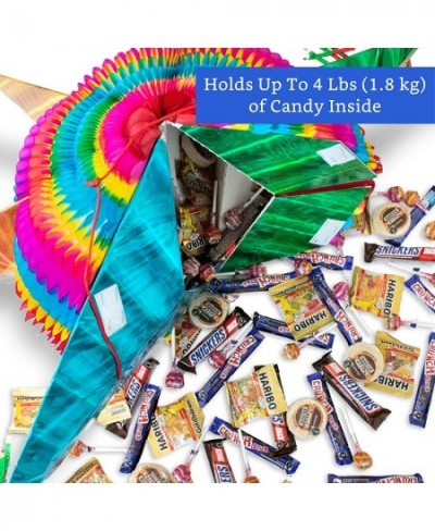 Mexican Piñata (Large 32 inches)- Authentic Handmade Foldable Large Pinata - Star Pinatas for Birthday Party - Mexican Piñata...