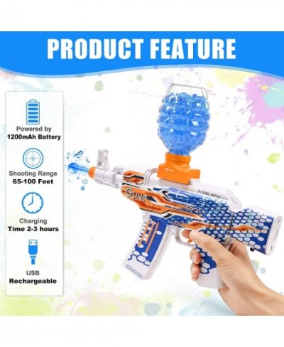 Electric Gel Ball Blaster Toy Splatter Ball Blaster with 50000 Water Beads Splat Ball Blaster Toys for Outdoor Activities Sho...