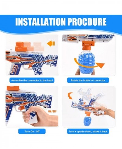 Electric Gel Ball Blaster Toy Splatter Ball Blaster with 50000 Water Beads Splat Ball Blaster Toys for Outdoor Activities Sho...