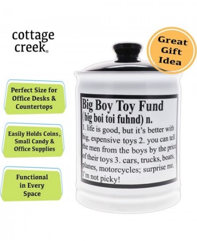 Big Boy Toy Fund Piggy Bank for Adults Best Gifts for Men Dad $49.29 - Kids' Money Banks