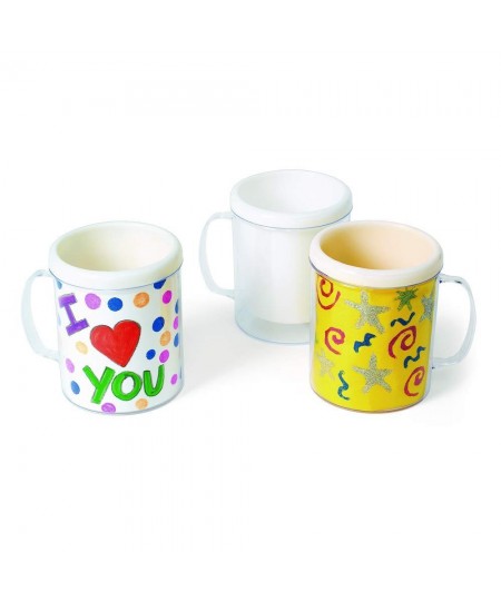 Design Your Own Mugs Great Craft Project for Kids Create a Keepsake 12 Mugs Ideal Mothers Day or Fathers Day Gift Birthday or...