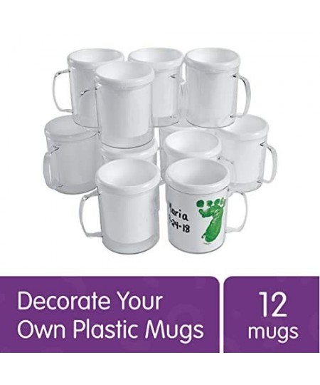 Design Your Own Mugs Great Craft Project for Kids Create a Keepsake 12 Mugs Ideal Mothers Day or Fathers Day Gift Birthday or...