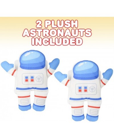 Astronaut Plush Toys Set of 2 Soft and Cuddly Stuffed Astronaut Toys for Kids Outer Space Party Decorations Cute Nursery and ...