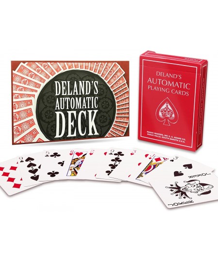 Royal Road to Card Magic Kit with Automatic Deck 100 Card Tricks $33.43 - Magic Kits & Accessories