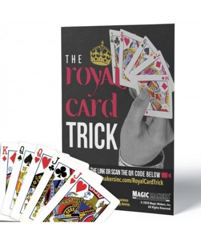 Royal Road to Card Magic Kit with Automatic Deck 100 Card Tricks $33.43 - Magic Kits & Accessories