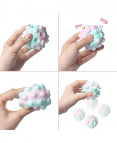 Stress Balls Fidget Toys Gifts for Adults and Kids Silicone Pop It Ball for Girls and Boys Simply Dimple Sensory Toy for Wome...