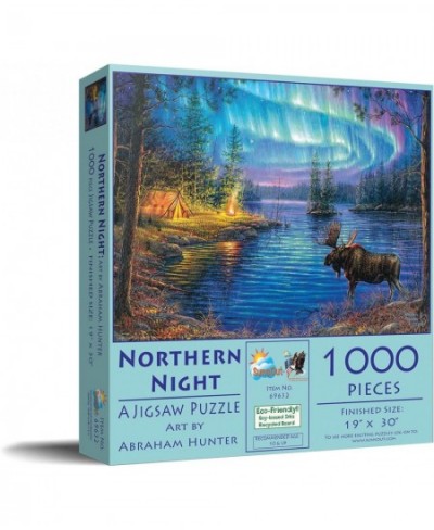 Northern Night 1000 pc Jigsaw Puzzle by SunsOut $33.70 - Jigsaw Puzzles