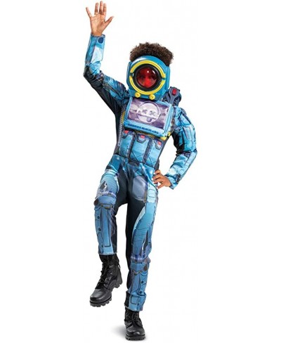 Pathfinder Costume for Kids Official Deluxe Apex Legends Costume Jumpsuit with Mask and Armor $40.01 - Kids' Costumes