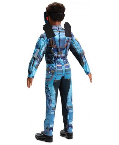 Pathfinder Costume for Kids Official Deluxe Apex Legends Costume Jumpsuit with Mask and Armor $40.01 - Kids' Costumes