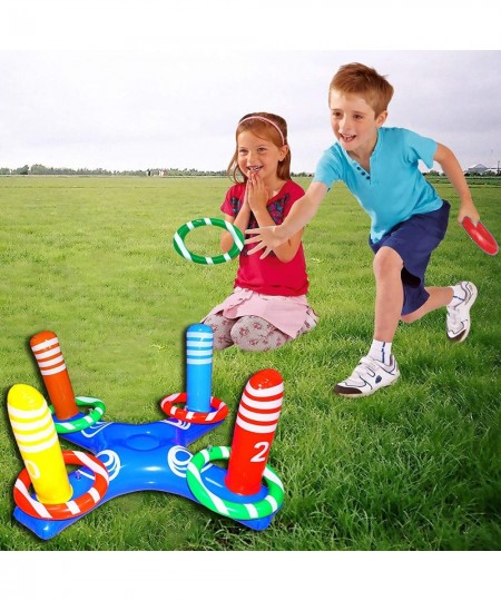 Swimming Pool Games Upgrade Inflatable Pool Rings Toss Outdoor Battle Games Pool Games for Adults and Family Water Fun Beach ...