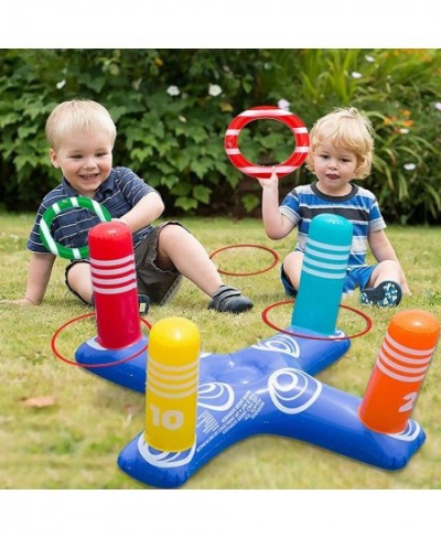 Swimming Pool Games Upgrade Inflatable Pool Rings Toss Outdoor Battle Games Pool Games for Adults and Family Water Fun Beach ...