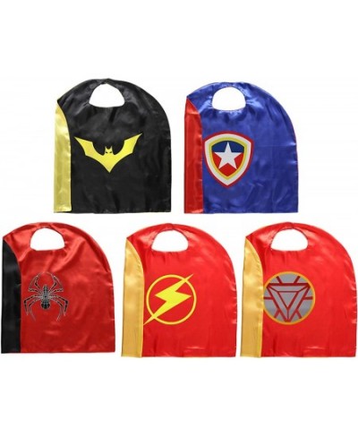 Superhero Satin Capes & Felt Masks for Kids Superhero Dress Up Costumes for Pretend Play Roleplay Cosplay Outfit $31.99 - Kid...