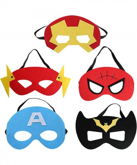 Superhero Satin Capes & Felt Masks for Kids Superhero Dress Up Costumes for Pretend Play Roleplay Cosplay Outfit $31.99 - Kid...