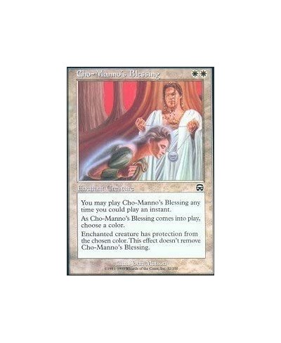 Cho-Manno39 s Blessing - Mercadian Masques $10.65 - Card Games