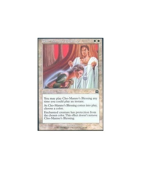 Cho-Manno39 s Blessing - Mercadian Masques $10.65 - Card Games