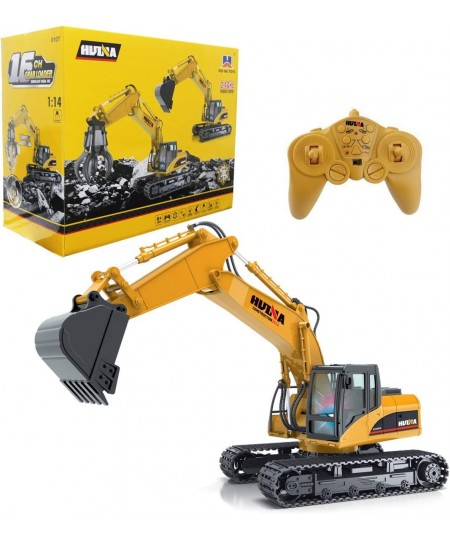 Remote Control Excavator RC Construction Vehicles 15 Channel 2.4G Full Function Digger Toys with Sound and Lights $103.24 - R...