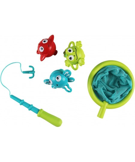 Double Fun Fishing Set | Jumping Sea Creatures with Net & Detachable Fishing Pole Handle $38.80 - Bathtub Toys