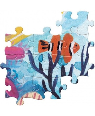 eeBoo: Piece and Love Coral Reef 1000 Piece Square Adult Jigsaw Puzzle High-Quality Puzzle for Adults and Families Glossy Stu...