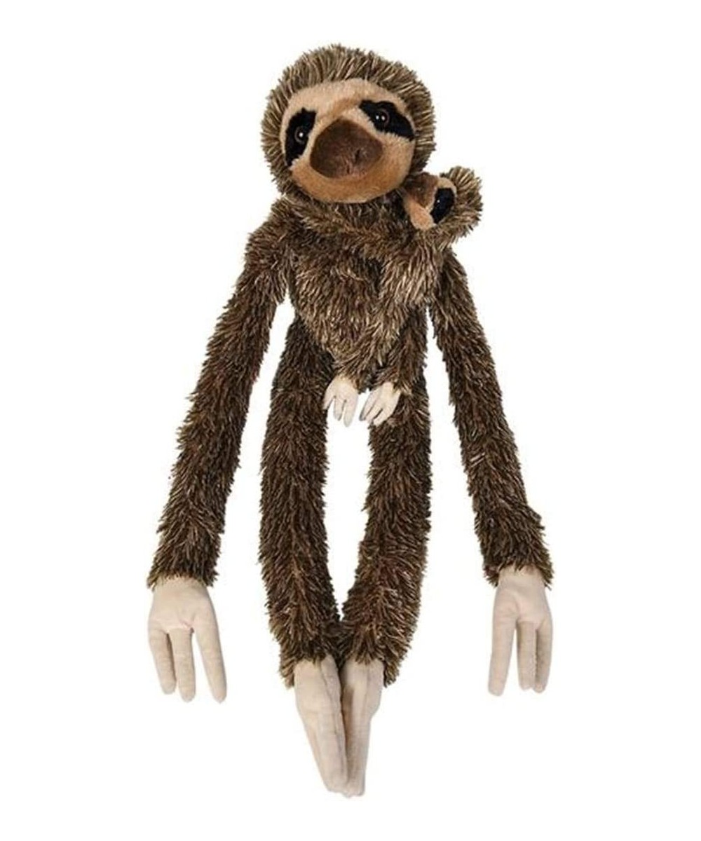 32” Sloth Stuffed Animal with Baby Hanging Sloth Large The Croods Toys $40.55 - Plush Figure Toys