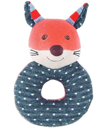 Organic Farm Buddies Frenchy Fox Teething Rattle .HN GG_634T6344 G134548TY9847 $25.63 - Baby Teether Toys