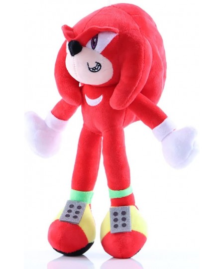 11 Inch The Hedgehog Plush Knuckles Plush Soniccc Stuffed Figure Cartoon Toy Character Doll for Girls Red $34.02 - Plush Figu...