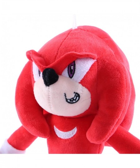 11 Inch The Hedgehog Plush Knuckles Plush Soniccc Stuffed Figure Cartoon Toy Character Doll for Girls Red $34.02 - Plush Figu...