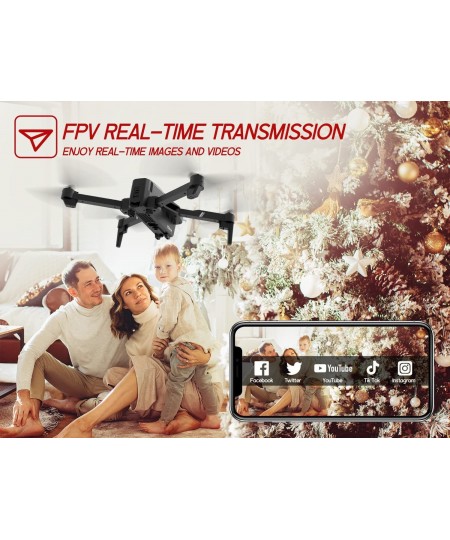 Drones with Camera for Adults NH760 1080P FPV Drone for Kids Beginners Foldable WIFI RC Quadcopter with 2 Batteries for 32 Mi...