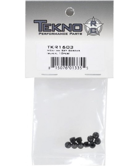 M5x4mm Set Screws Black 10 TKR1603 Electric Car/Truck Option Parts $14.02 - Remote & App Controlled Vehicles