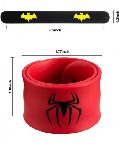 Superhero Slap Bracelet Toys for Kids Boys & Girls Birthday Party Supplies Favors(9 Packs) $16.92 - Kids' Dress-Up Accessories