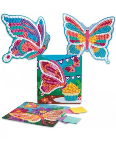 Sticky Mosaics Butterflies Yellow/Blue/Pink/Purple/Pink 12" x 2" x 10.75 $26.95 - Craft Kits