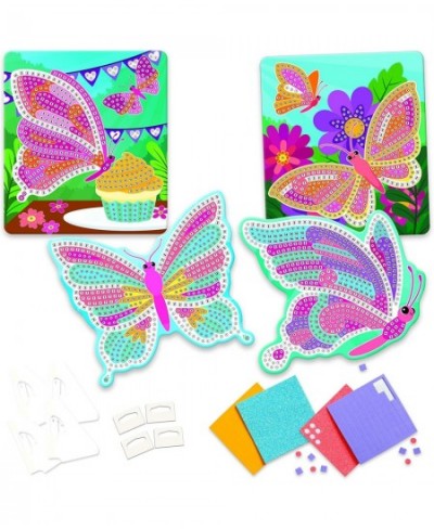 Sticky Mosaics Butterflies Yellow/Blue/Pink/Purple/Pink 12" x 2" x 10.75 $26.95 - Craft Kits