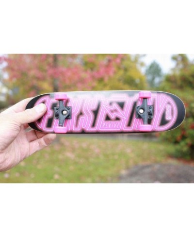 Neon First Try 11inch Professional Hand Board Aaron Kyro. Toy Skateboard Comes with Wheels Trucks Hardware and Tools. Real Gr...