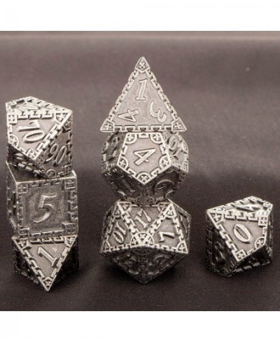 DND Metal Dice Set 6 Sided D&D Dice Set with Gift Box Custom D+D Polyhedral Dice Set Dungeons and Dragons Dice Unique RPG Rol...